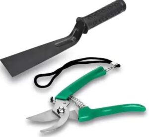 Garden Tool Khurpa & Cutter Garden Tool Kit (2 Tools)